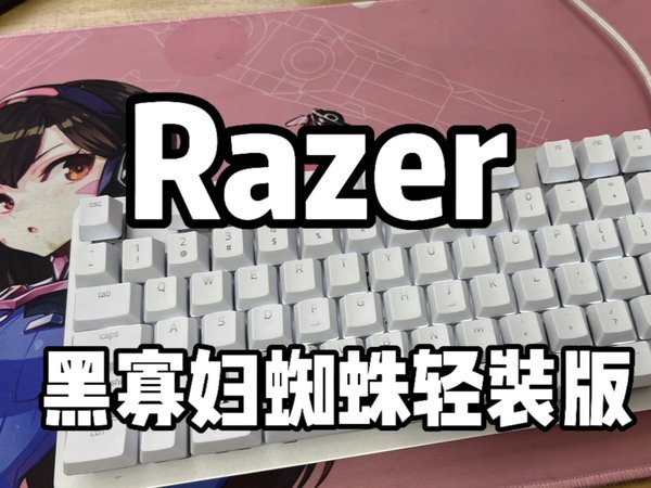【千絵】用雷蛇Razer黑寡妇蜘蛛/轻装版/橙轴/机械键盘/有线键盘打字是一种什么样的体验