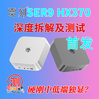 [首发]硬刚中低端独显？零刻SER9 AMD锐龙 AI9 HX370来啦！AI PC游戏办公设计内置双扬声器智能降噪MI...