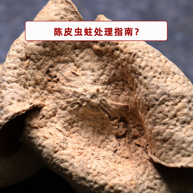 🌟 陈皮虫蛀处理指南 🌟