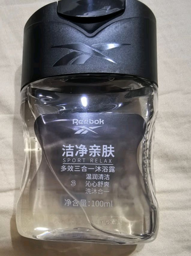 REEBOK锐步 男士沐浴露洗发水洗面奶三效合一  洁净亲肤100ml