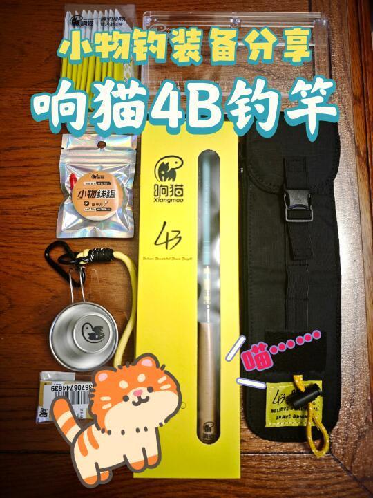 小物钓装备分享: 响猫4B钓竿