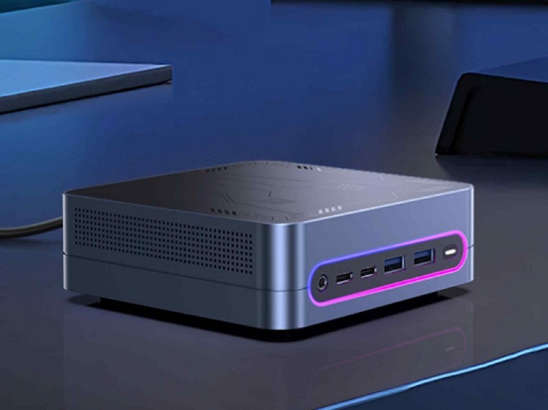驰为发布 LarkBox S 迷你主机,酷睿 i3-1220P、环形RGB灯条