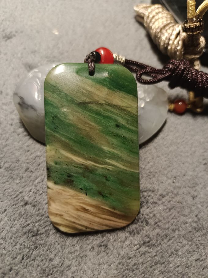 150元入手3色独山玉无事牌