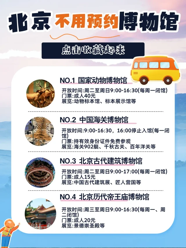 北京不需要预约的博物馆❗️点击收藏