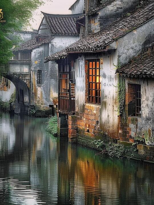 绘画素材1000集~江南水乡素材1