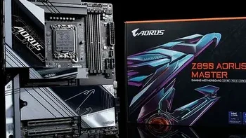 全面守护Intel酷睿Ultra性能，Z890 AORUS MASTER超级雕首发开箱