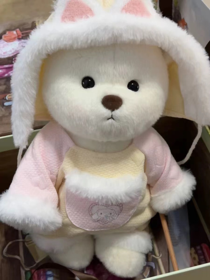 莉娜熊泰迪熊!手工毛绒玩具 !