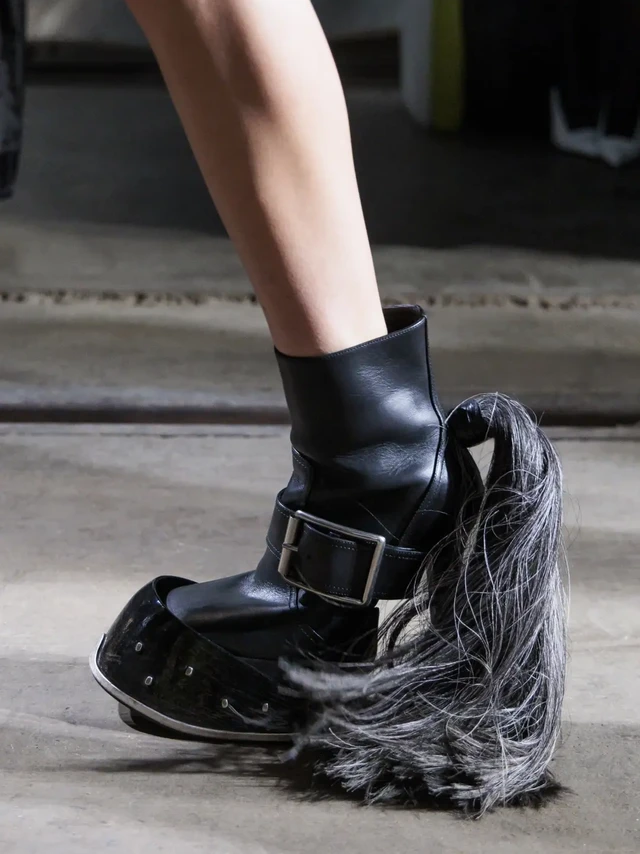秀场新款鞋[2]Alexander McQueen 2024秋冬