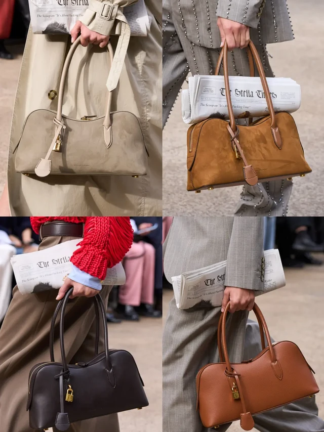 StellaMcCartney2025春夏新包_麂皮 拼接