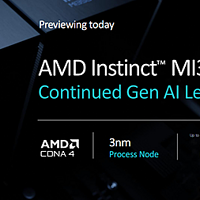 AMD 官宣下代 GPU 加速卡 Instinct MI355X：3nm CNDA4 全新架构、288GB 海量内存