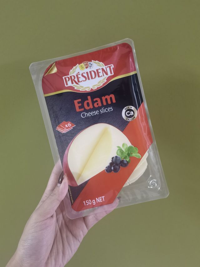 总统红波原制奶酪片，醇香可口