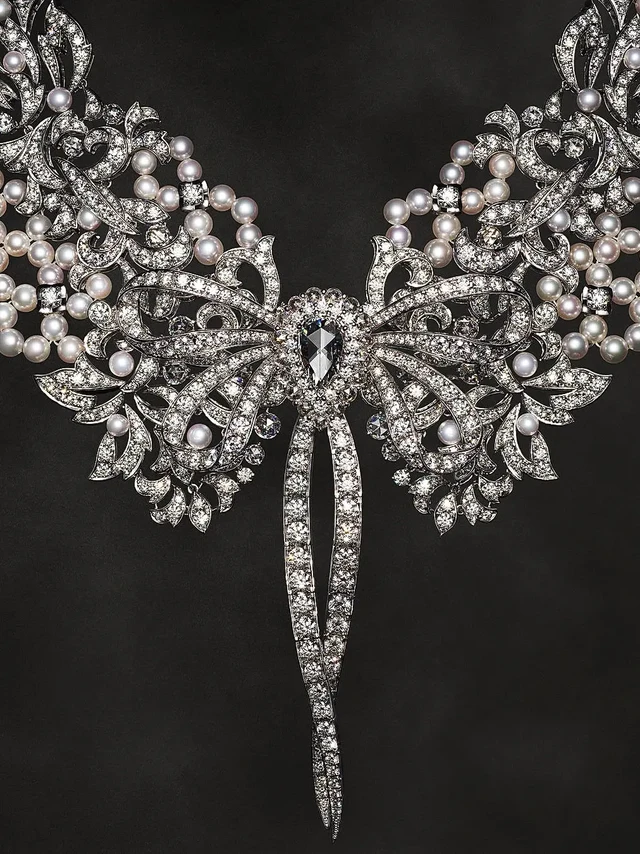 『珠宝』Mikimoto 珍珠蝴蝶结缎带系列