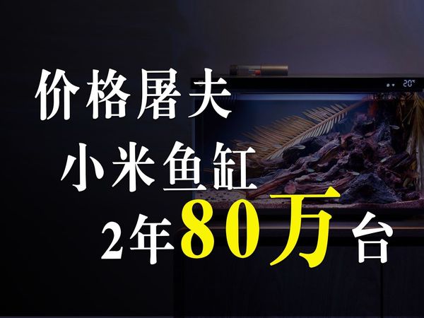 卖出80W台的行业传奇小米鱼缸，却卖一台亏一台，这样的生意为什么还要继续下去？