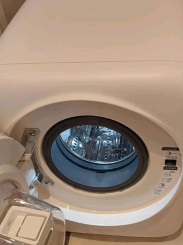 石头迷你洗衣机 Q1M 桃气粉 UVC除菌家用小型小尺寸0.8kg公斤大容量滚筒儿童婴儿内衣全自动洗衣机