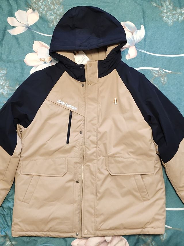 暇步士（Hush Puppies）童装儿童冬装三防棉服