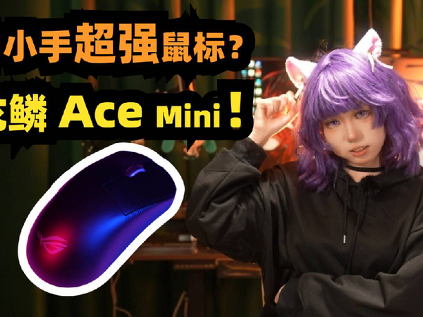 [次元搞机所][次元搞机所]中小手超强鼠标？龙鳞Ace Mini上手测评