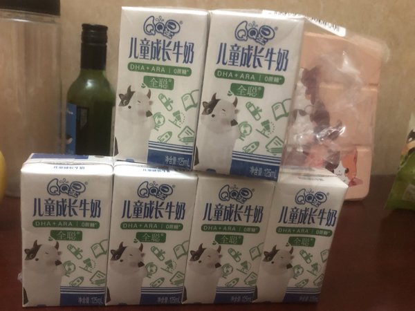 营养满分，适合小孩的QQ星儿童成长牛奶