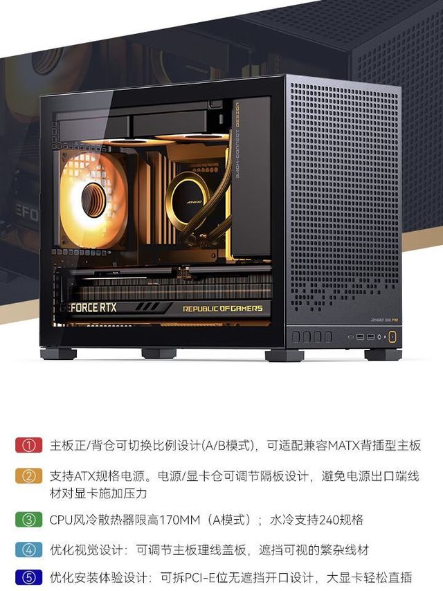 乔思伯D32 PRO机箱