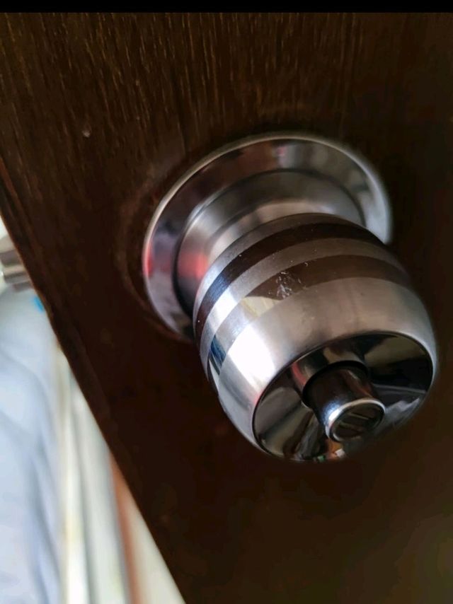 玥玛球形锁室内门锁卧室房门锁不锈钢木门锁卫生间门锁通用款5831