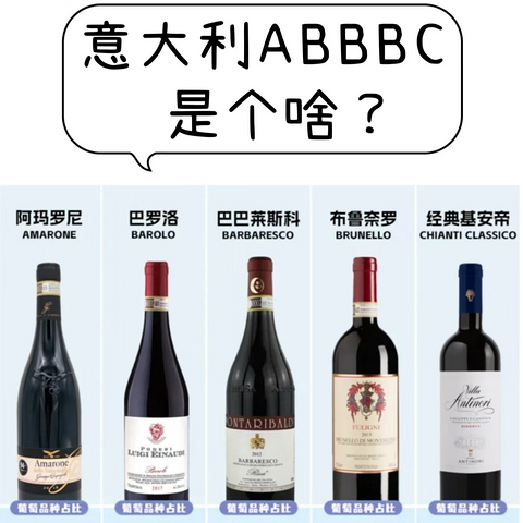 一分钟葡萄酒知识🍷：意大利「ABBBC」是个啥？