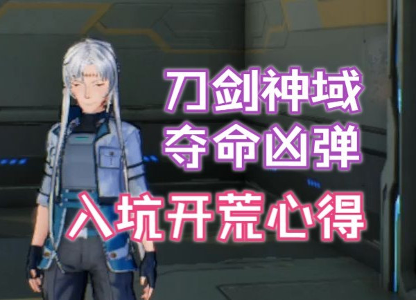 【刀剑神域:夺命凶弹】新人前期开荒经验简单分享