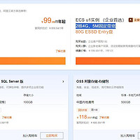 阿里云企业服务器多少钱一年？一年199元，2核4G，5M带宽