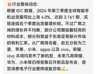 📱2024 年 10 月 22 日手机行业大事件🎉