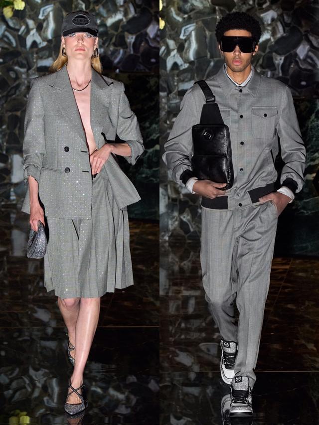 Philipp Plein 2025春夏，气场全开的精英穿搭