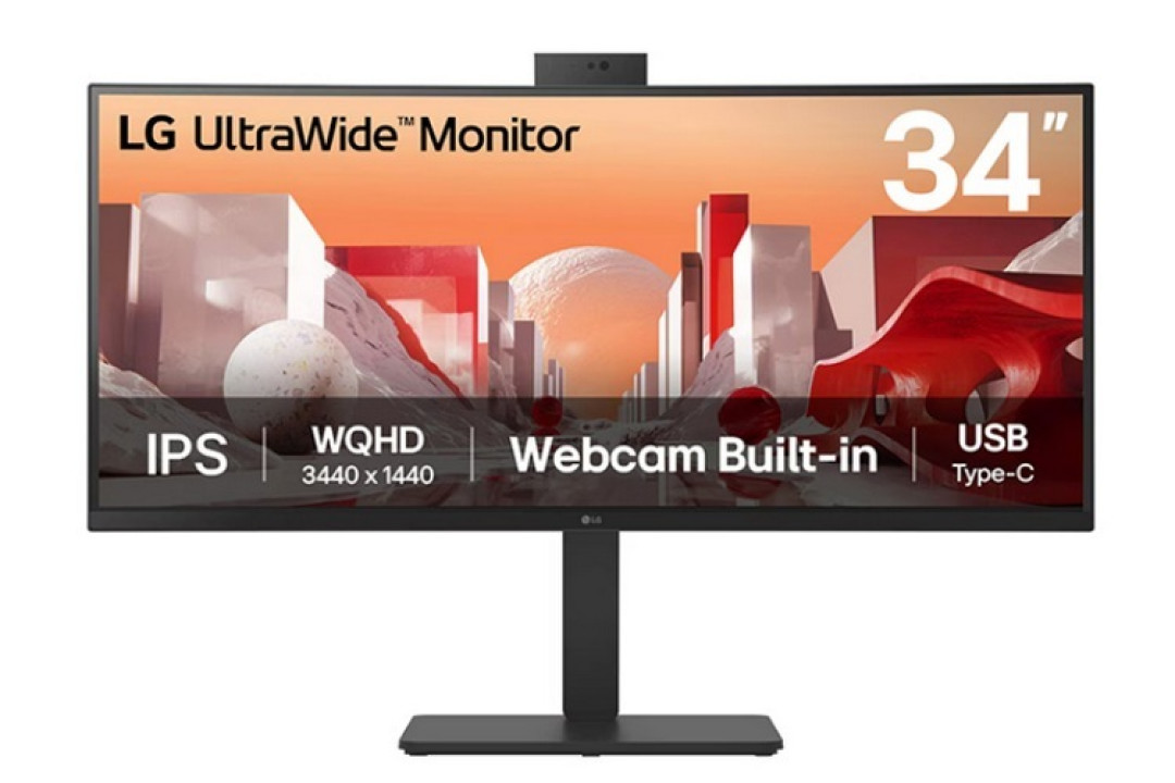 LG 发布 UltraWide 34BA85QE 和 34BA75QE 超宽“带鱼屏”显示器、带升降摄像头
