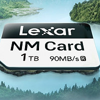 雷克沙 1TB NM 存储卡，90MB/s读取速度，699元