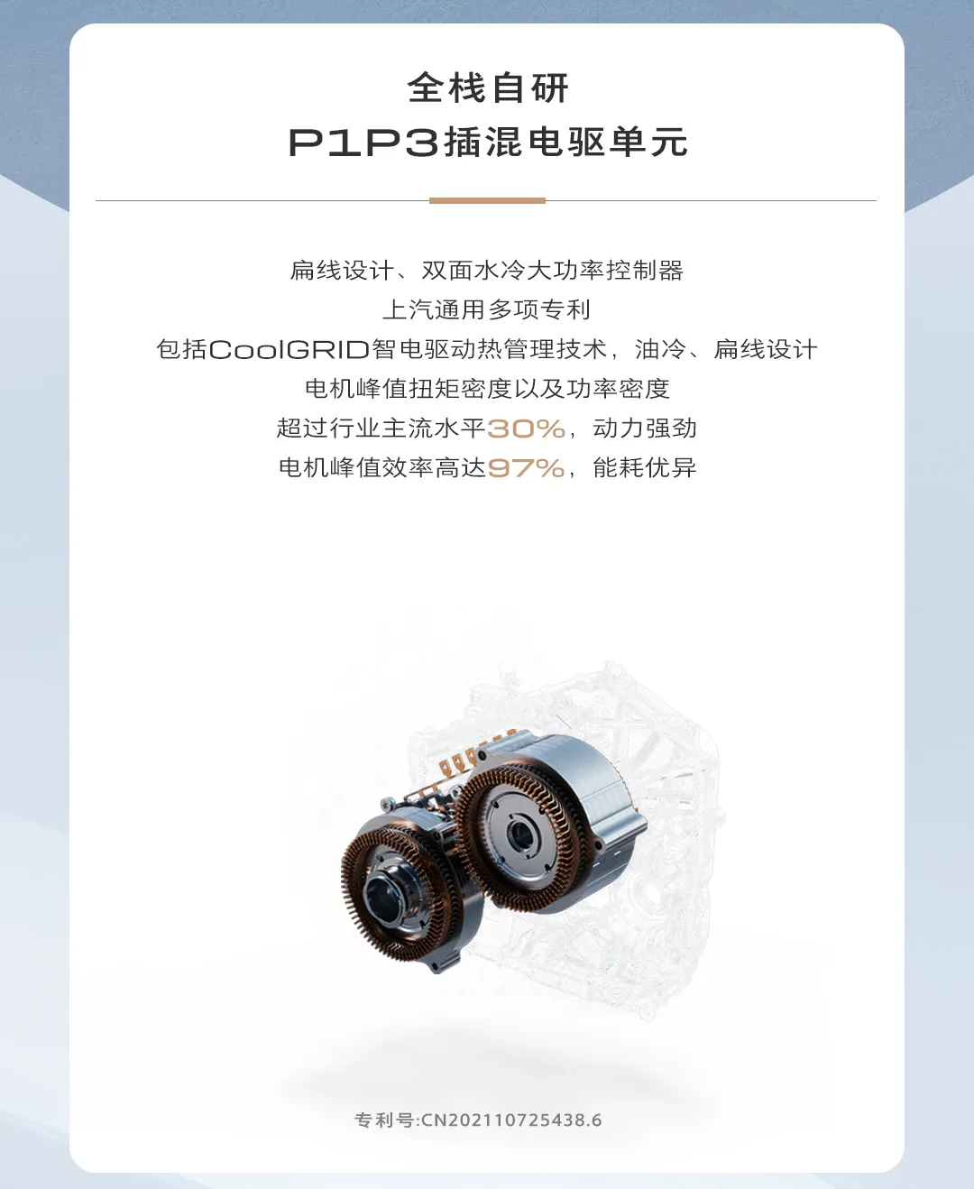 上汽通用全新一代PHEV定名“真龙”插混:号称满电馈电性能如一
