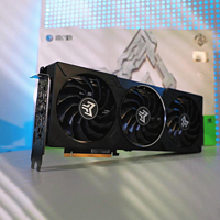 双11必选！影驰RTX4070 SUPER金属大师B黑武士