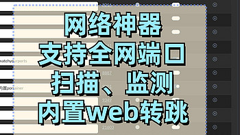 黑客神器？端口扫描、监控、一键转跳WEB应用，极空间部署「WatchYourPorts」突破远程数量限制