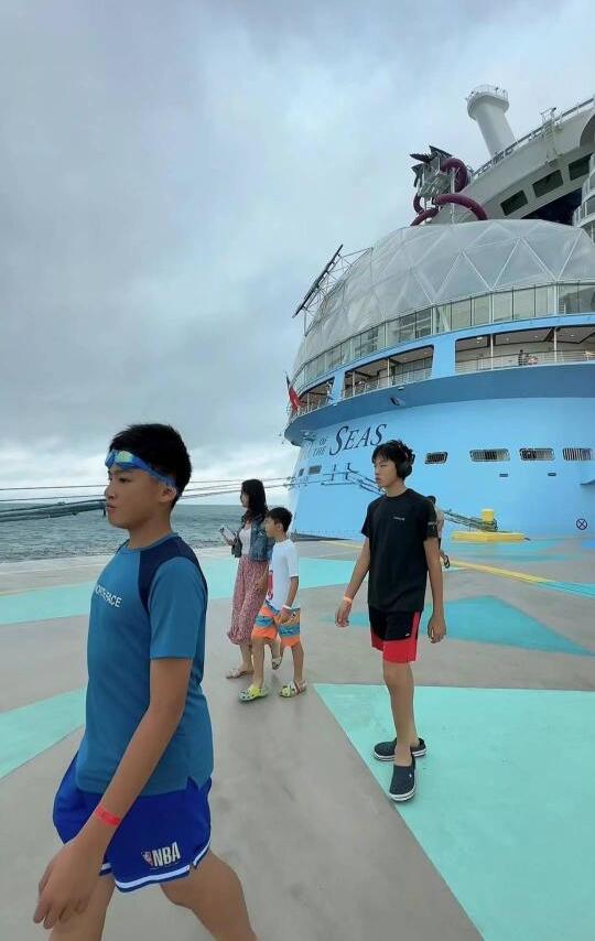 第一次游轮旅行给了皇家加勒比