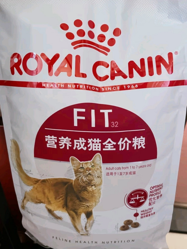 皇家F32猫粮：1-7岁成猫的营养补充