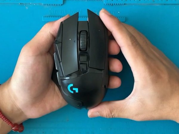 罗技G502无线更换左右微动维修全过程～