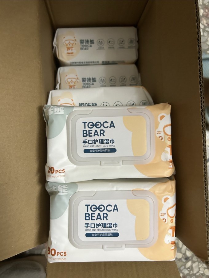 嘟咔熊纸品湿巾