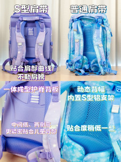 找到我和女儿都满意的护脊书包了！安全下车