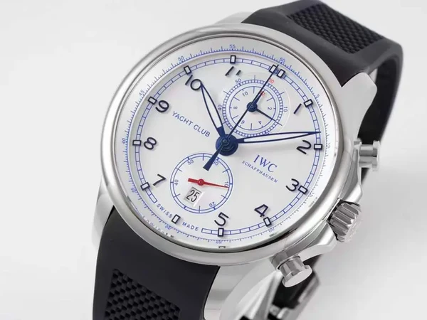 终极版 IWC 万国 葡萄牙系列 IW390704 [em]e400223[/em]OB2 直径45x14.5 搭载Cal.89361计时机芯 超强夜光。终极修改 1.双面凸起蓝宝石水晶玻璃 2.表壳