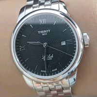 天梭（TISSOT）瑞士手表 力洛克系列腕表 钢带机械女表 T006.207.11.058.00