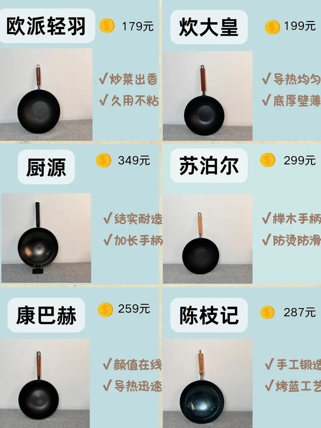 2024年必入的铁锅推荐！不踩雷，轻松做。Hey，小伙伴们！作为一个热爱美食的长沙妹子，厨房里除了食材，满满的都是我心爱的铁锅们🍳。最近看到很多姐妹在吐槽铁锅难用，其实问题不在铁锅，而在于没选对！今天