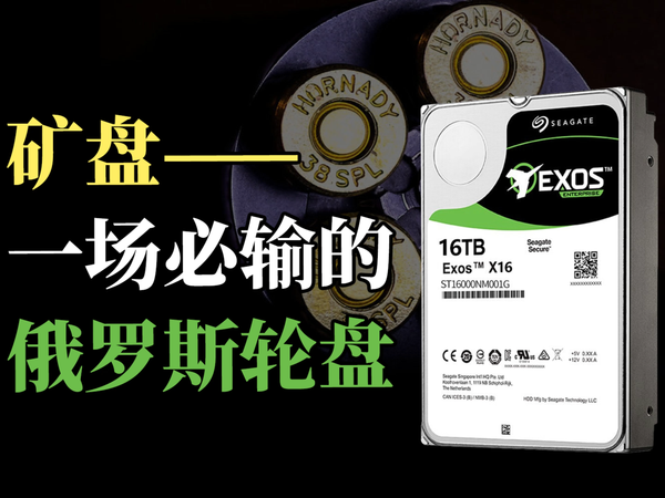 500买12TB真香企业盘？哥布林巢穴圣遗物罢了