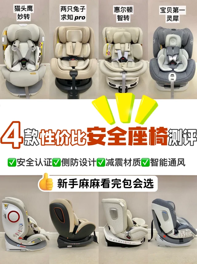 新手爸妈进！双十一性价比安全座椅怎么选