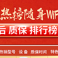 随身WiFi设备售后服务大盘点！十大热门免插卡随身wifi排行榜！格行登顶中国随身WiFi排行榜！