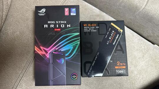 华硕ROG幻影tuf铠甲➕西数SN850X2T固态硬盘
