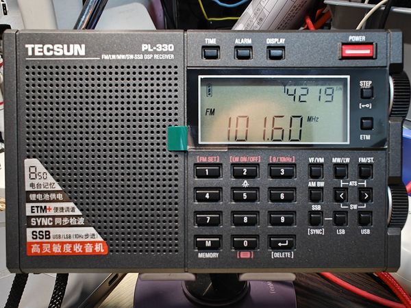 德生PL330收音机📻，购后使用两天使用简评