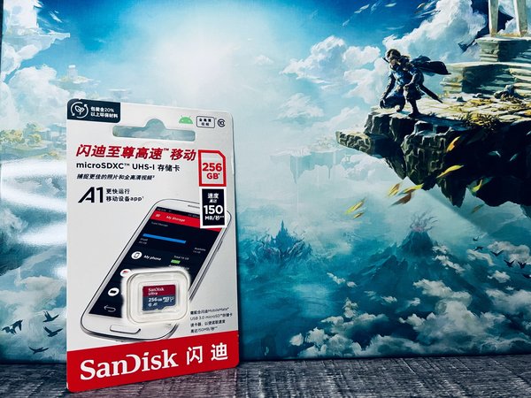 让我的游戏库空间不再受限，闪迪至尊高速移动存储卡—速度与容量的完美结合，遇到史低游戏继续买买买！