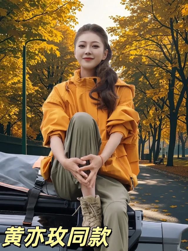 《玫瑰的故事》刘亦菲同款工装夹克冲锋衣：时尚与实用的完美融合
在时尚的浩瀚宇宙中，某些单品宛如超新星般闪耀，刘亦菲在《