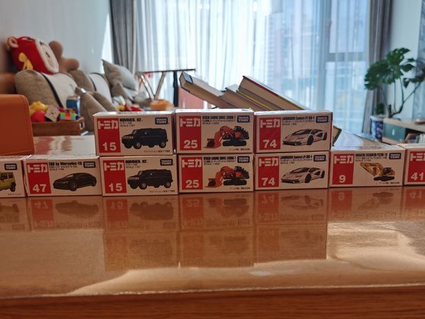 多美卡小车10辆