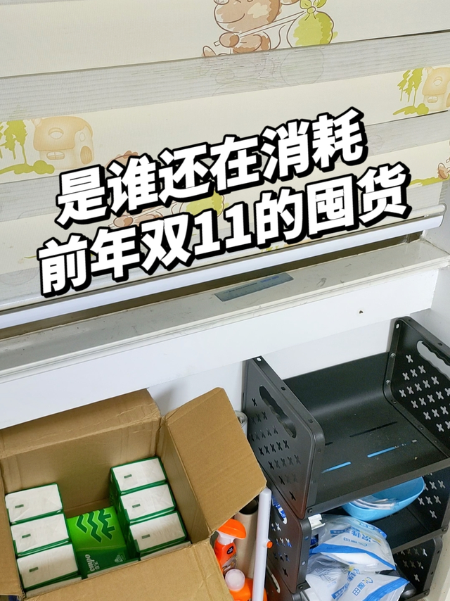 是谁消耗完了前两年双十一的囤货🫠